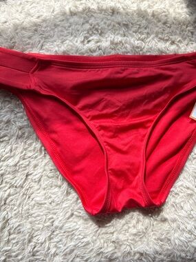Kona Sol Red Bikini Bottom